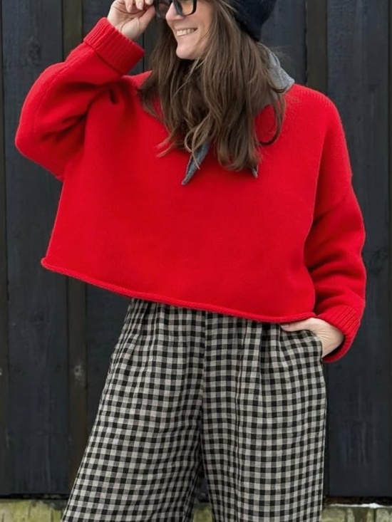 Beyond Nine Sweaters - Beyond Nine Coco Jumper - Red
